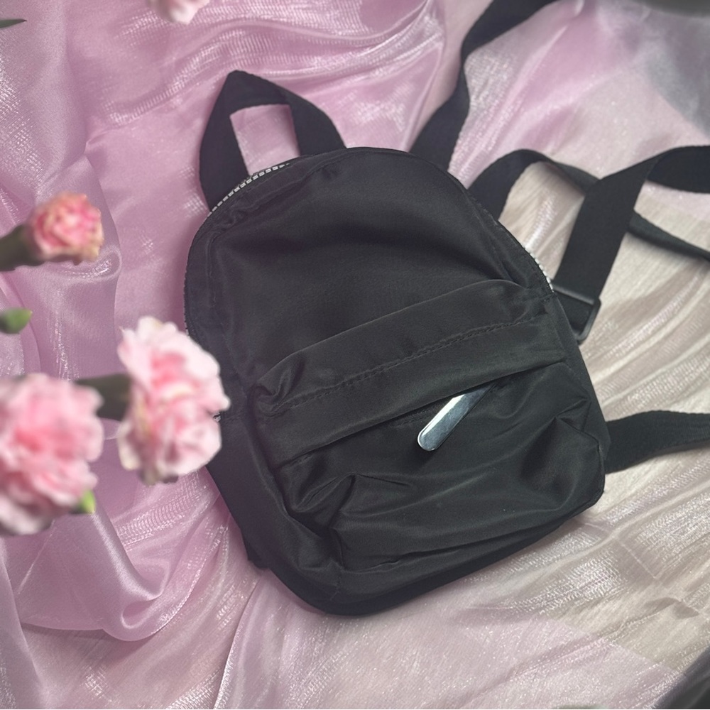 Mini Black Backpack - image 1